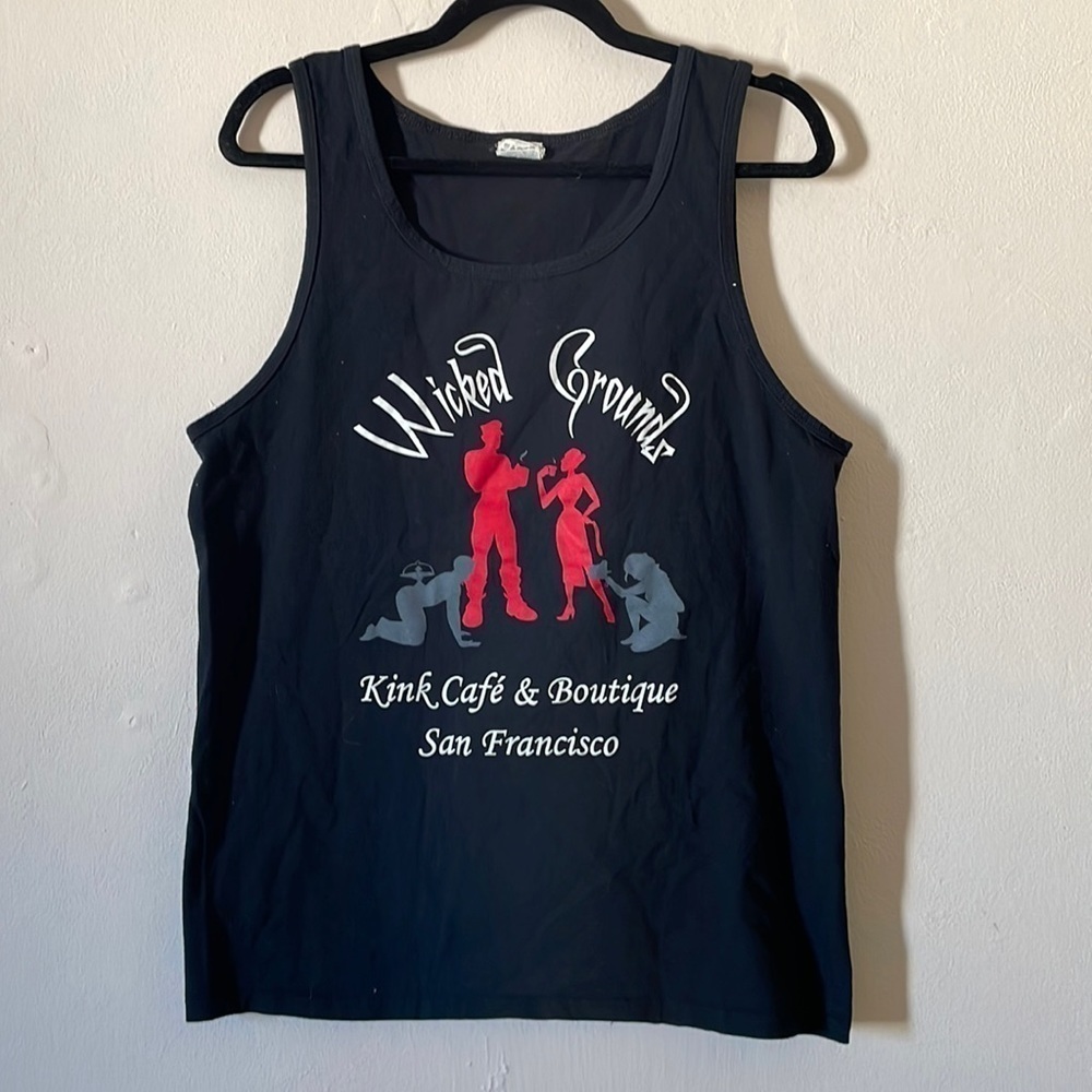 San Francisco Wicked Ground Kink Cafe Tank​​